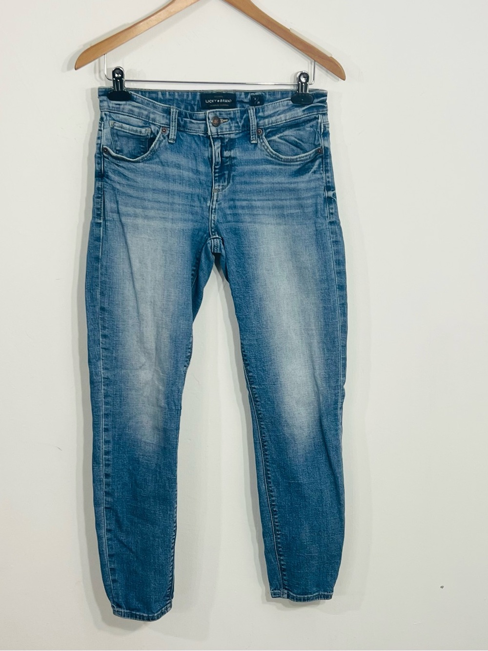 Lucky Brand Stella Skinny Low Rise Jeans Light Wash Classic 5 Pocket Stretch